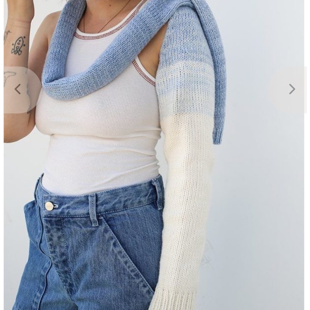 Lorod Hand Knit Arm Scarf (Scarf Chap)